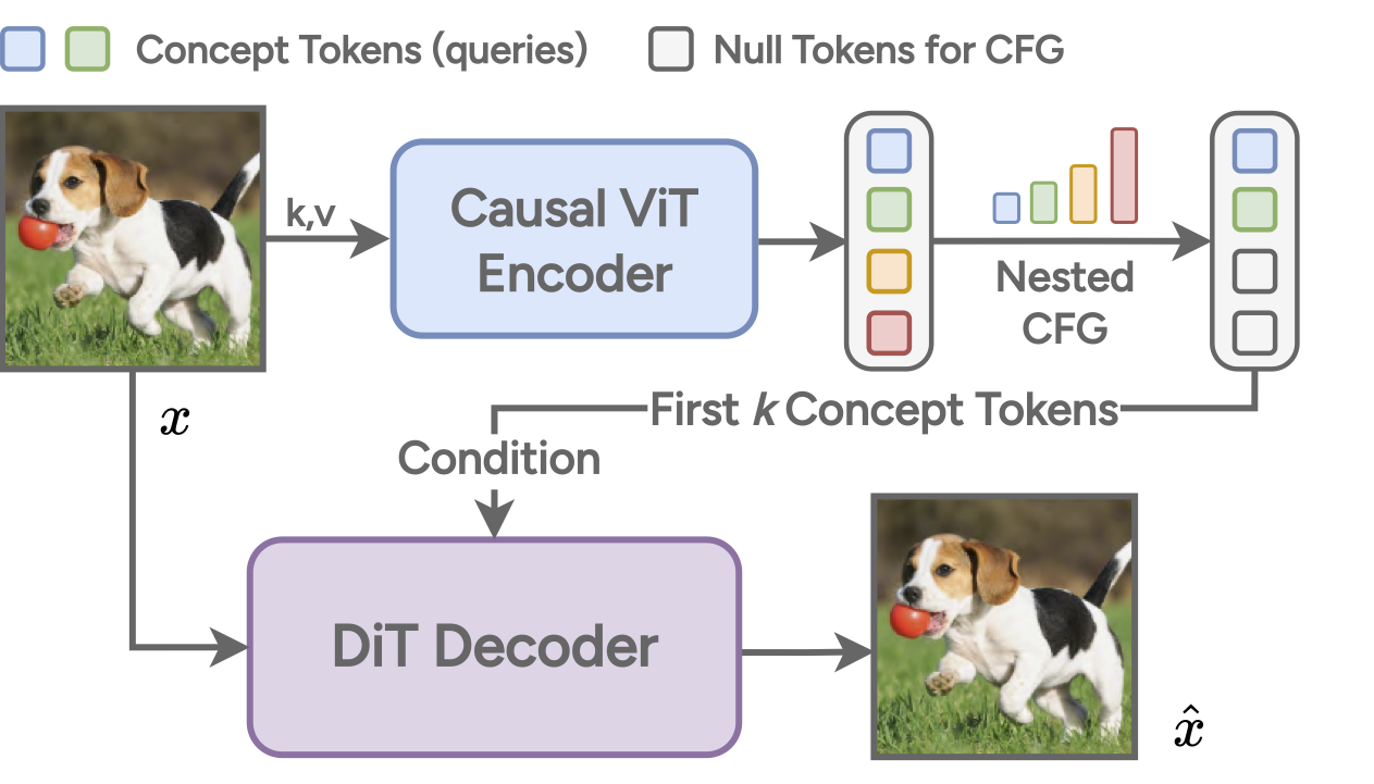 Causal ViT Encoder Diagram